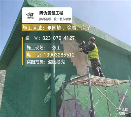 中山设备迷彩喷涂,迷彩漆施工